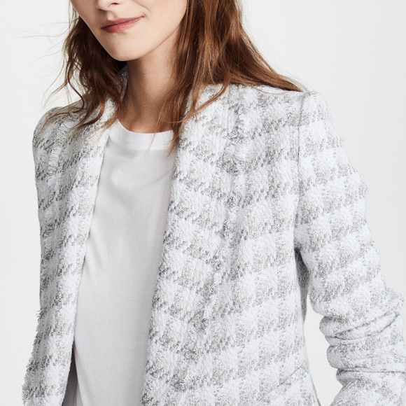 IRO Quiwill Blazer, Size 36, Red/Blue.  Fabulous.  Originally Shopbop. - Picture 5 of 11